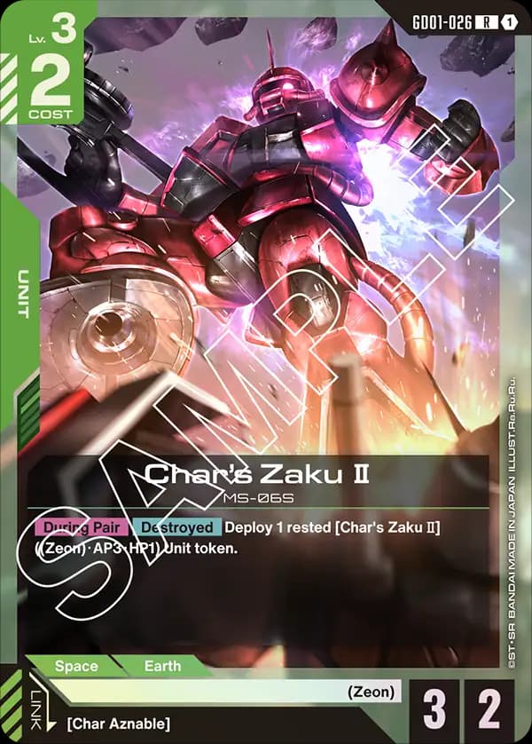 Char's Zaku Ⅱ