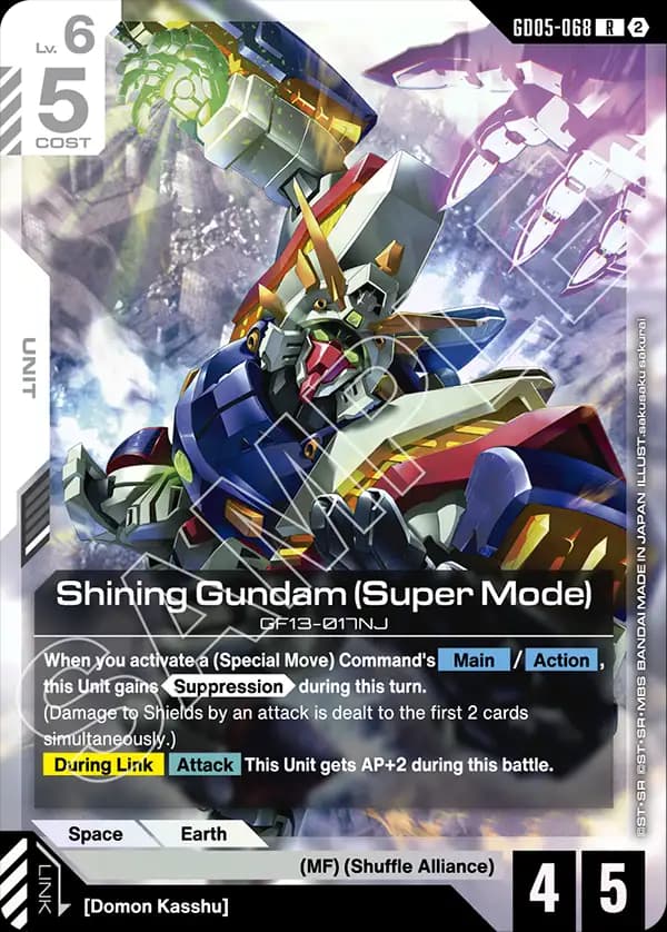 Shining Gundam (Super Mode)
