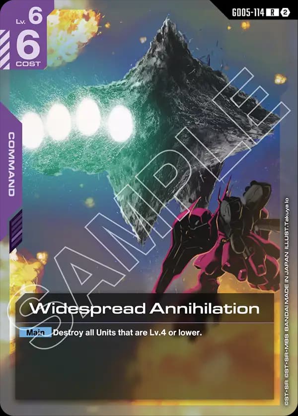 Widespread Annihilation