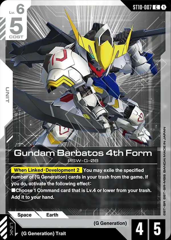Gundam Barbatos 4th Form