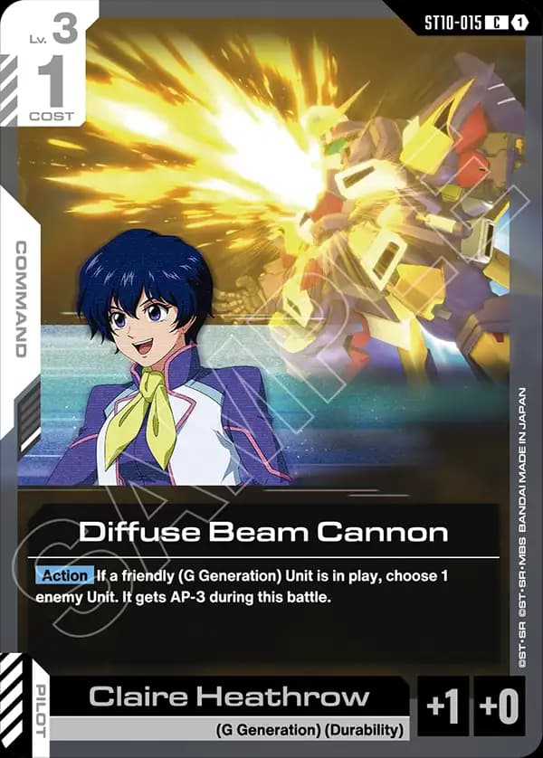 Diffuse Beam Cannon