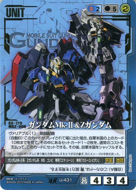 ガンダムMk-II&Zガンダム