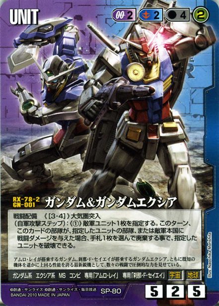 ガンダム&ガンダムエクシア