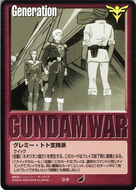 グレミー・トト支持派